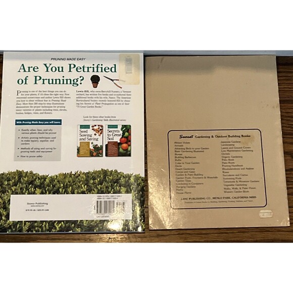 Lot of 2 Pruning Books Reference Guides Soft Cover Gardening Landscaping - Picture 2 of 2